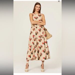 Adam Lippes floral dress